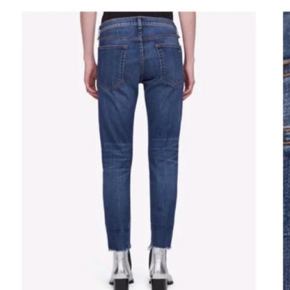 Rag and Bone Dre Capri Boyfriend Jeans - Picture 2 of 9
